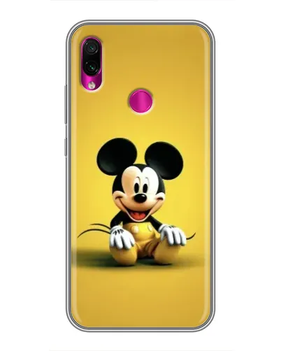 Чохол для Xiaomi Redmi Note 7 з картинкою «Міккі на жовтому» Чохол для Xiaomi Redmi Note 7 з картинкою «Міккі на жовтому»