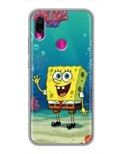 Чехол для Xiaomi Redmi Note 7 с картинкой «Подводный привет» Чехол для Xiaomi Redmi Note 7 с картинкой «Подводный привет»