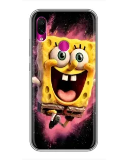 Чехол для Xiaomi Redmi Note 7 с картинкой «Взрывной Спанч Боб» Чехол для Xiaomi Redmi Note 7 с картинкой «Взрывной Спанч Боб»