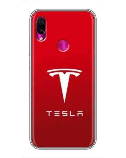 Чохол для Xiaomi Redmi Note 7 з картинкою «Tesla Red Classic» Чохол для Xiaomi Redmi Note 7 з картинкою «Tesla Red Classic»