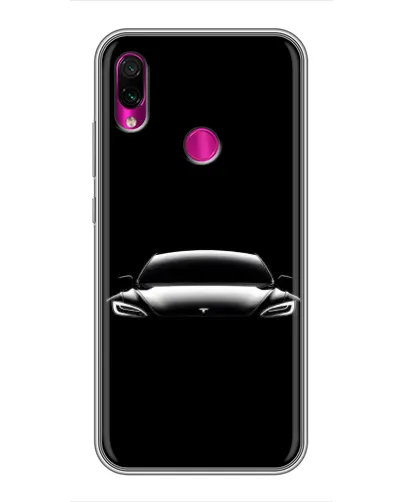 Чохол для Xiaomi Redmi Note 7 з картинкою «Фари Tesla Night» Чохол для Xiaomi Redmi Note 7 з картинкою «Фари Tesla Night»