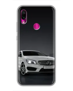 Чехол для Xiaomi Redmi Note 7 с картинкой «Mercedes AMG GT Silver» Чехол для Xiaomi Redmi Note 7 с картинкой «Mercedes AMG GT Silver»