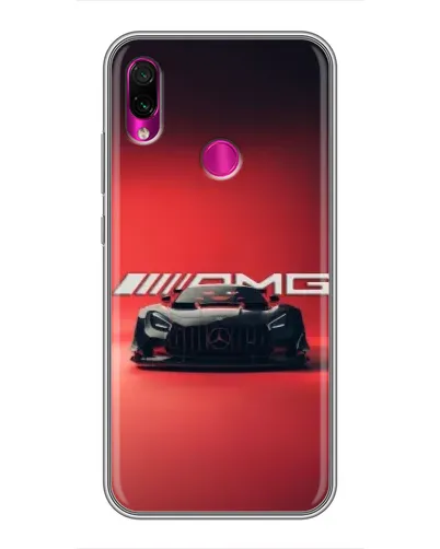 Чохол для Xiaomi Redmi Note 7 з картинкою «Mercedes AMG — червона лінія» Чохол для Xiaomi Redmi Note 7 з картинкою «Mercedes AMG — червона лінія»