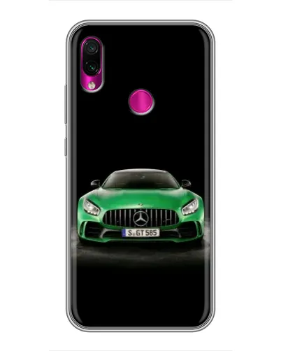 Чохол для Xiaomi Redmi Note 7 з картинкою «Mercedes — неоновий лого» Чохол для Xiaomi Redmi Note 7 з картинкою «Mercedes — неоновий лого»