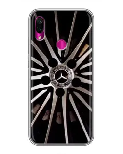 Чехол для Xiaomi Redmi Note 7 с картинкой «Диск Mercedes» Чехол для Xiaomi Redmi Note 7 с картинкой «Диск Mercedes»