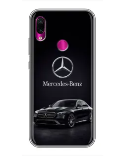 Чехол для Xiaomi Redmi Note 7 с картинкой «Mercedes — решетка радиатора» Чехол для Xiaomi Redmi Note 7 с картинкой «Mercedes — решетка радиатора»