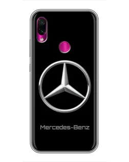 Чехол для Xiaomi Redmi Note 7 с картинкой «Mercedes Silver Logo» Чехол для Xiaomi Redmi Note 7 с картинкой «Mercedes Silver Logo»