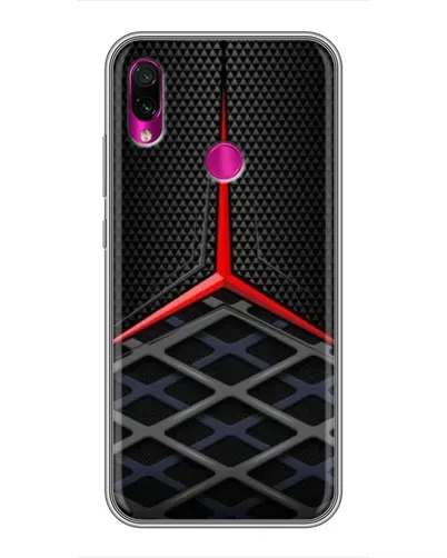 Чохол для Xiaomi Redmi Note 7 з картинкою «Mercedes Carbon Grid» Чохол для Xiaomi Redmi Note 7 з картинкою «Mercedes Carbon Grid»