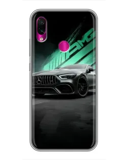 Чехол для Xiaomi Redmi Note 7 с картинкой «Темный Mercedes AMG» Чехол для Xiaomi Redmi Note 7 с картинкой «Темный Mercedes AMG»