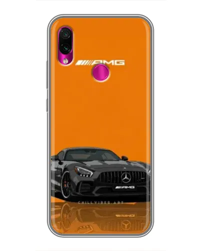 Чохол для Xiaomi Redmi Note 7 з картинкою «Помаранчевий Mercedes AMG» Чохол для Xiaomi Redmi Note 7 з картинкою «Помаранчевий Mercedes AMG»