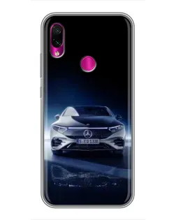 Чехол для Xiaomi Redmi Note 7 с картинкой «Ночной Mercedes EQ» Чехол для Xiaomi Redmi Note 7 с картинкой «Ночной Mercedes EQ»