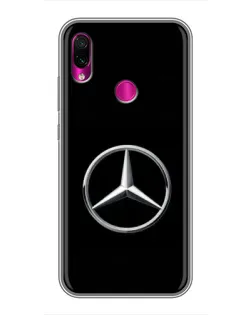 Чехол для Xiaomi Redmi Note 7 с картинкой «Mercedes классический лого» Чехол для Xiaomi Redmi Note 7 с картинкой «Mercedes классический лого»