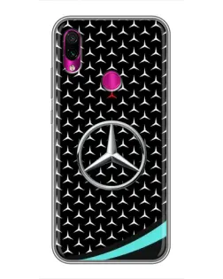 Чехол для Xiaomi Redmi Note 7 с картинкой «Mercedes — бирюзовый акцент» Чехол для Xiaomi Redmi Note 7 с картинкой «Mercedes — бирюзовый акцент»