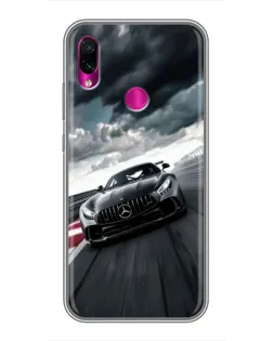 Чехол для Xiaomi Redmi Note 7 с картинкой «Гоночный Mercedes AMG» Чехол для Xiaomi Redmi Note 7 с картинкой «Гоночный Mercedes AMG»