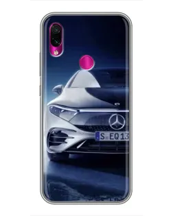 Чехол для Xiaomi Redmi Note 7 с картинкой «Mercedes EQ — будущее» Чехол для Xiaomi Redmi Note 7 с картинкой «Mercedes EQ — будущее»