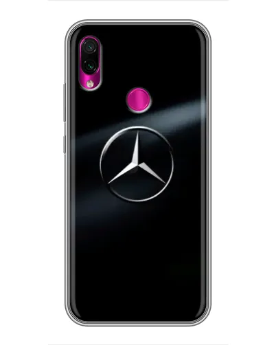 Чохол для Xiaomi Redmi Note 7 з картинкою «Mercedes на металі» Чохол для Xiaomi Redmi Note 7 з картинкою «Mercedes на металі»