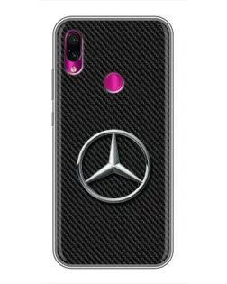 Чехол для Xiaomi Redmi Note 7 с картинкой «Карбоновый Mercedes стиль» Чехол для Xiaomi Redmi Note 7 с картинкой «Карбоновый Mercedes стиль»