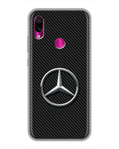Чохол для Xiaomi Redmi Note 7 з картинкою «Карбоновий Mercedes стиль» Чохол для Xiaomi Redmi Note 7 з картинкою «Карбоновий Mercedes стиль»