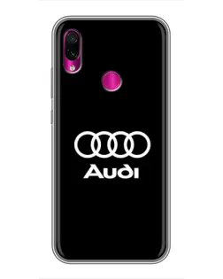 Чохол для Xiaomi Redmi Note 7 з картинкою «Класичне лого Audi»
