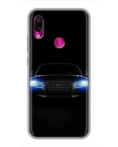 Чохол для Xiaomi Redmi Note 7 з картинкою «Audi в неоні»