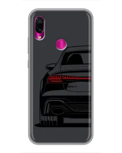 Чохол для Xiaomi Redmi Note 7 з картинкою «Задня частина Audi — арт»