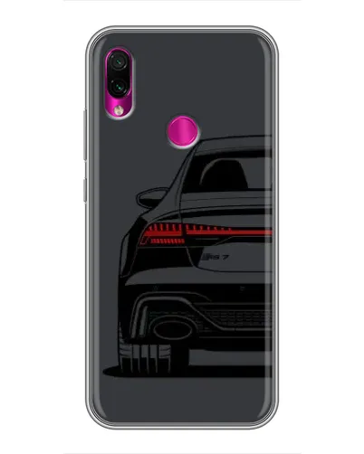 Чохол для Xiaomi Redmi Note 7 з картинкою «Задня частина Audi — арт»