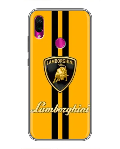 Чохол для Xiaomi Redmi Note 7 з картинкою «Lamborghini Stripe жовтий» Чохол для Xiaomi Redmi Note 7 з картинкою «Lamborghini Stripe жовтий»