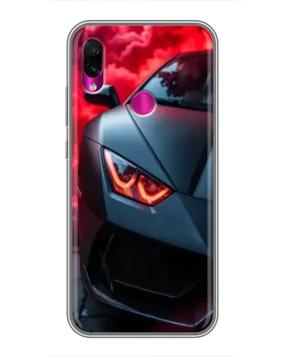 Чохол для Xiaomi Redmi Note 7 з картинкою «Lamborghini червоне сяйво» Чохол для Xiaomi Redmi Note 7 з картинкою «Lamborghini червоне сяйво»