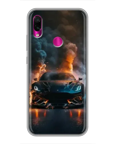 Чохол для Xiaomi Redmi Note 7 з картинкою «Lamborghini димна естетика» Чохол для Xiaomi Redmi Note 7 з картинкою «Lamborghini димна естетика»