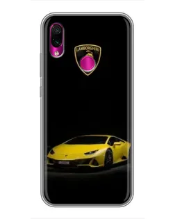 Чохол для Xiaomi Redmi Note 7 з картинкою «Lamborghini жовтий акцент» Чохол для Xiaomi Redmi Note 7 з картинкою «Lamborghini жовтий акцент»