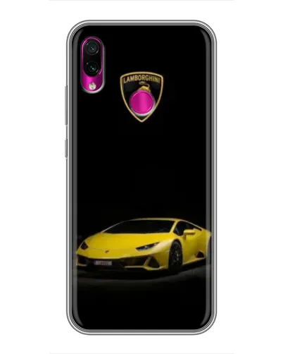 Чохол для Xiaomi Redmi Note 7 з картинкою «Lamborghini жовтий акцент» Чохол для Xiaomi Redmi Note 7 з картинкою «Lamborghini жовтий акцент»