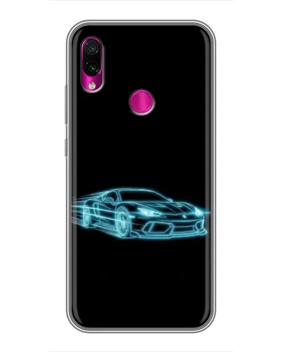Чохол для Xiaomi Redmi Note 7 з картинкою «Неоновий контур Lamborghini» Чохол для Xiaomi Redmi Note 7 з картинкою «Неоновий контур Lamborghini»