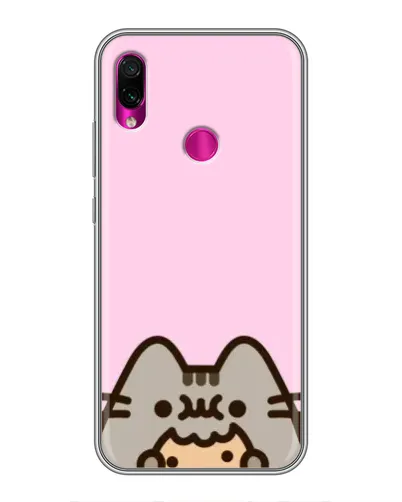 Чохол для Xiaomi Redmi Note 7 з картинкою «Pusheen та печиво» Чохол для Xiaomi Redmi Note 7 з картинкою «Pusheen та печиво»
