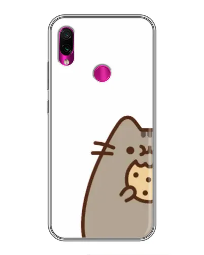 Чохол для Xiaomi Redmi Note 7 з картинкою «Пушин з печивом» Чохол для Xiaomi Redmi Note 7 з картинкою «Пушин з печивом»