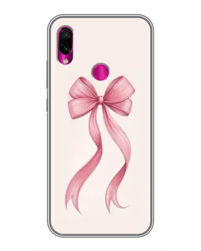 Чехол для Xiaomi Redmi Note 7 с картинкой «Розовый бант» Чехол для Xiaomi Redmi Note 7 с картинкой «Розовый бант»