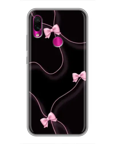Чехол для Xiaomi Redmi Note 7 с картинкой «Розовые ленты» Чехол для Xiaomi Redmi Note 7 с картинкой «Розовые ленты»