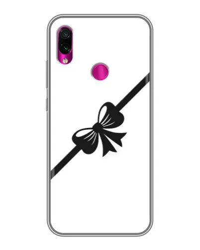 Чехол для Xiaomi Redmi Note 7 с картинкой «Диагональный бант» Чехол для Xiaomi Redmi Note 7 с картинкой «Диагональный бант»