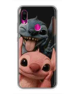 Чохол для Xiaomi Redmi Note 7 з картинкою «Стіч та Ангел»