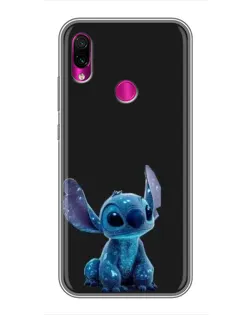 Чохол для Xiaomi Redmi Note 7 з картинкою «Стіч на чорному»
