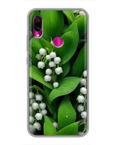 Чехол для Xiaomi Redmi Note 7 с картинкой «Ландыши в зелени»