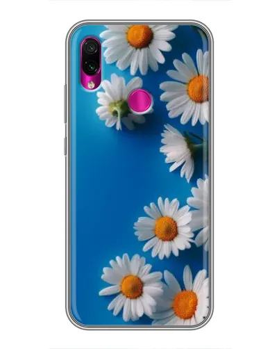 Чехол для Xiaomi Redmi Note 7 с картинкой «Белоснежные маргаритки»