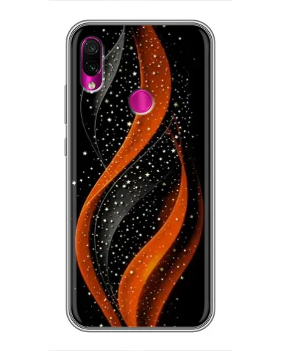 Чохол для Xiaomi Redmi Note 7 з картинкою «Вогняна зоряна хвиля»