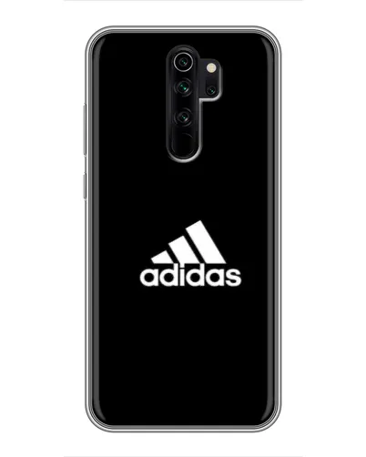 Чехол для Xiaomi Redmi Note 8 Pro с картинкой «Черная классика Adidas»