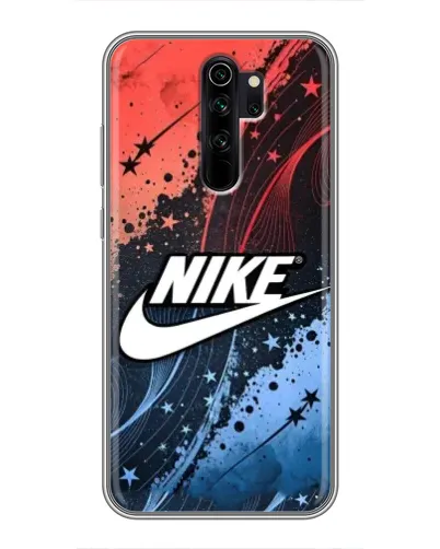 Чехол для Xiaomi Redmi Note 8 Pro с картинкой «Градиентный принт Найк»