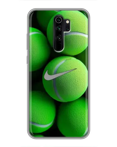 Чехол для Xiaomi Redmi Note 8 Pro с картинкой «Теннисные мячи Найк»
