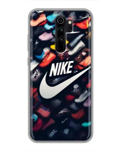 Чехол для Xiaomi Redmi Note 8 Pro с картинкой «Коллекция кроссовок Nike»
