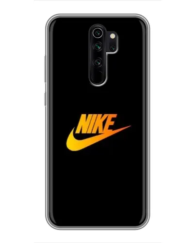 Чехол для Xiaomi Redmi Note 8 Pro с картинкой «Золотой логотип Nike»