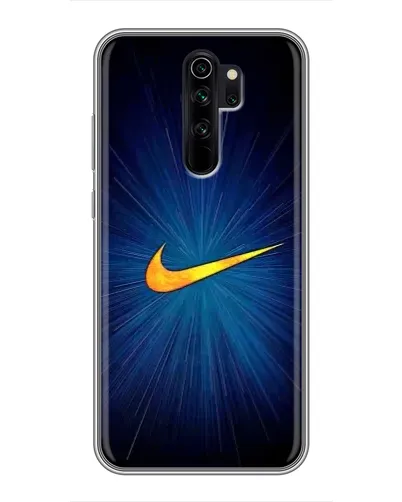 Чехол для Xiaomi Redmi Note 8 Pro с картинкой «Синий пульс Nike» Чехол для Xiaomi Redmi Note 8 Pro с картинкой «Синий пульс Nike»