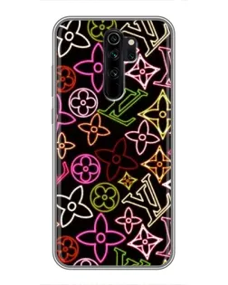 Чехол для Xiaomi Redmi Note 8 Pro с картинкой «Неоновый микс Nike» Чехол для Xiaomi Redmi Note 8 Pro с картинкой «Неоновый микс Nike»