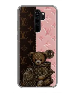 Чехол для Xiaomi Redmi Note 8 Pro с картинкой «Мишка в стиле LV» Чехол для Xiaomi Redmi Note 8 Pro с картинкой «Мишка в стиле LV»